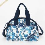 《P6倍_1日23_59迄》レスポートサック LeSportsac ショルダーバッグ レディース YORK SATCHEL 2way ミニ 花柄 ブルー ホワイト系 3561 E478