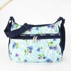 《P6倍_1日23_59迄》レスポートサック LeSportsac ショルダーバッグ レディース LARGE HOBO 花柄 ライトブルー系 3710 G823