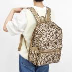 レスポートサック LeSportsac バックパック レディース ROUTE BACKPACK リュックサック ヒョウ柄 ベージュ系 3747 HC09