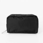 《P6倍_1日23_59迄》レスポートサック LeSportsac ポーチ レディース RECTANGULAR COSMETIC 無地 ブラック 6511 5982