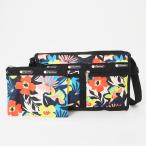 《P6倍_1日23_59迄》レスポートサック LeSportsac ショルダーバッグ レディース DELUXE SHOULDER SATCHEL 花柄 ポーチ付 マルチ 7519 F636