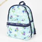 レスポートサック LeSportsac バックパック レディース BASIC BACKPACK 花柄 ライトブルー系 7812 G823【P3倍_17日23_59迄】