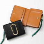 マークジェイコブス MARC JACOBS 二つ折り財布 レディース Snapshot コンパクトウォレット ブラック M0013360 0043 012【最大2500円クーポン】