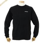 パタゴニア Patagonia Tシャツ メンズ ロゴ 長袖 ロングスリーブ バックプリント S/M/L/XL ブラック 38518 BLACK