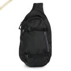 《P6倍_1日23_59迄》パタゴニア patagonia ボディバッグ メンズ Atom Sling アトム スリング 8L ブラック 48262 BLK