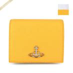 ヴィヴィアンウエストウッド Vivienne Westwood 二つ折り財布 オーブ レザー イエロー 51010024 SAFF E401 YELLOW
