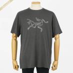 《クーポン》アークテリクス Tシャツ ARC’TERYX 半袖 コーマック ロゴ Cormac Logo S/M/L/XLサイズ チャコール X000009726 Black Heather メンズ