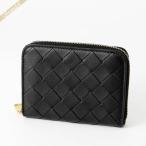 ショッピングヴェネタ ボッテガヴェネタ 小銭入れ BOTTEGA VENETA イントレチャート レザー コインケース ブラック 600874 V3UH1 8425◇