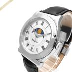 《いまトク対象》フェラガモ Ferragamo メンズ腕時計 1898 42mm シルバー×ブラック FBG090016