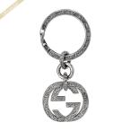 グッチ キーリング GUCCI インターロッキングG キーホルダー シルバー メンズ レディース 455308 J8400 0811【P5倍_31日迄】
