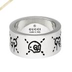 グッチ リング 指輪 GUCCI メンズ レディース グッチゴースト シルバーリング 455318 J8400 0701