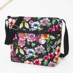レスポートサック ショルダーバッグ LeSportsac SMALL CLEO CROSSBODY HOBO 花柄 ブラック系 7562 F655□