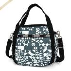 ショッピングjenni レスポートサック レディース ショルダーバッグ LeSportsac SMALL JENNI 2way ミニトートバッグ 幾何学模様 グレー系 8056 D733