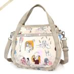 ショッピングJENNI 《P10倍_5日23:59迄》レスポートサック ショルダーバッグ レディース LeSportsac SMALL JENNI 2way ミニトート アニマル柄 ピンクベージュ系 8056 F457