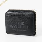 マークジェイコブス 二つ折り財布 MARC JACOBS ザ レザー コンパクト ウォレット ミニ ブラック 2R3SMP044S10 001