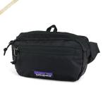 パタゴニア ボディバッグ Patagonia ULTRALIGHT BLACK HOLE MINI HIP PACK ウェストバッグ ブラック 49447 BLACK◇