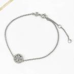トリーバーチ ブレスレット TORY BURCH ラインストーン ロゴ シルバー 80997 042【P5倍_31日迄】