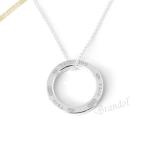 ティファニー Tiffany レディース ネックレス サークル ペンダント ミディアム シルバー 25049179