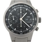 IWC インターナショナルウォッチカンパニー GST クロノグラフ IW370703 自動巻き ブラック文字盤 メンズ 保証書
