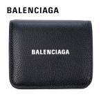 ショッピングバレンシアガ バレンシアガ 財布 二つ折り BALENCIAGA コンパクト ミニ財布 ブラック  小銭入れ付き カードケース パスケース レザー 594216