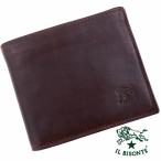 イルビゾンテ 財布 二つ折り IL BISONTE SBW007 PO0001 BW432N CAFFE レザー 本革 カッフェ ダークブラウン