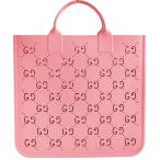 グッチ バッグ GUCCI チルドレンズ GG トート ハンドバッグ ラバー パンチングロゴ ピンク 679365