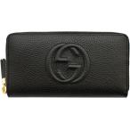 グッチ 財布 GUCCI ラウンドファスナー長財布 レディース メンズ ユニセックス SOHO 598187 ブラック