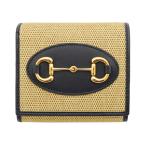 グッチ 財布 GUCCI 二つ折り財布 メンズ レディース ユニセックス ヴィンーテージキャンバス ホースビット 621891