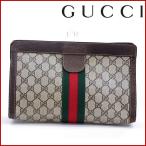 Yahoo! Yahoo!ショッピング(ヤフー ショッピング)グッチ バッグ オールドグッチ GUCCI セカンドバッグ GGプラス 中古 X11048