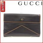 Yahoo! Yahoo!ショッピング(ヤフー ショッピング)グッチ GUCCI セカンドバッグ クラッチバッグ メンズ可  [中古] 激安 即納 X8368