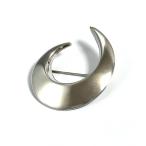 【超美品】ジョージジェンセン　レディース　三日月 　ブローチ　シルバー　925