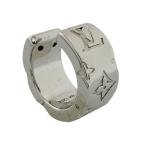  Louis Vuitton мужской ушные каффы iya кафф одна сторона уголок серебряный цвет монограмма 