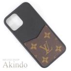  Louis Vuitton iPhone кейс смартфон кейс iphone 12/12PRO покрытие смартфон покрытие IPHONE* бампер монограмма M80080 чёрный чай 
