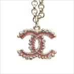 シャネル CHANEL ネックレス メタル＆ストラス CCマーク 2017メティエダール・パリ・コスモポライトコレクション ピンク×ゴールド COCO A97555 Y41129 Z5196