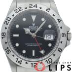 ロレックス エクスプローラー2 16570(K) 箱 保証書 国際サービス保証書 SS メンズ時計 ブラック 仕上げ済 2001年