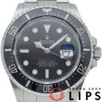 ロレックス シードゥエラー ウォッチ 赤シード 126600 箱 保証書 SS メンズ時計 ブラック 仕上げ済  美品 中古