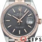 ロレックス デイトジャスト36 メンズ時計 ジュビリー スレート 126231 箱 保証書 K18PG/SS メンズ時計 グレー