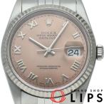 ロレックス デイトジャスト メンズ時計 16234(U)  K18WG/SS メンズ時計 ピンク 仕上げ済 1997年 美品 中古