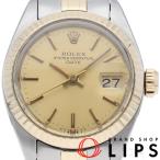 ロレックス オイスターパーペチュアルデイト レディース時計 アンティーク 6917(7)  K18YG/SS レディース時計 シャ
