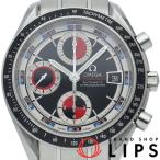 オメガ スピードマスターデイト クロノグラフ 40mm 3210.52  SS メンズ時計 ブラック/レッド 仕上げ済  美品 中