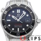 オメガ シーマスター300M クォーツ 36mm 212.30.36.61.01.001  SS メンズ時計 ブラック 仕上げ済