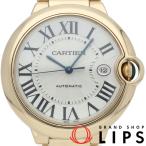 カルティエ バロンブルー ドゥ カルティエ ウォッチ 42mm オートマチック W69005Z2  K18YG メンズ時計 シルバ