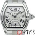 カルティエ ロードスターLM ウォッチ W62025V3  SS メンズ時計 シルバー 仕上げ済  美品 中古