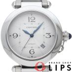 カルティエ パシャ ドゥ カルティエ ウォッチ 41mm WSPA0009 箱 保証書 バンド SS メンズ時計 シルバー   美