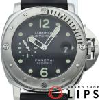 パネライ ルミノール サブマーシブル 44mm PAM00024 箱 SS/ラバー メンズ時計 ブラック 仕上げ済  美品 中古