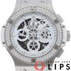 ウブロ ビッグバン アエロバン オールホワイト クロノグラフ 44mm ダイヤベゼル 日本限定 311.SE.2010.RW.11