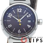 ルイ・ヴィトン タンブール トリプルコイルド ウォッチ Q1211 箱 SS/革 レディース時計 ブラウン 仕上げ済  美品 中古