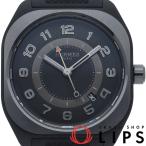エルメス H08 オートマチック 42mm SP1.745 箱 保証書 チタン/ラバー メンズ時計 ブラック   美品 新品