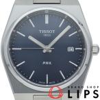 ティソ PRX ウォッチ クォーツ 40mm T137.410.16.041.00 箱 SS/レザー メンズ時計 ブルー   美品