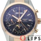 ロンジン コンクエスト クラシック クロノグラフ ムーンフェイズ 42mm L2.798.5.52.7 箱 保証書 GP/SS メ